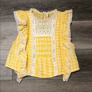 Free People shirt size 0